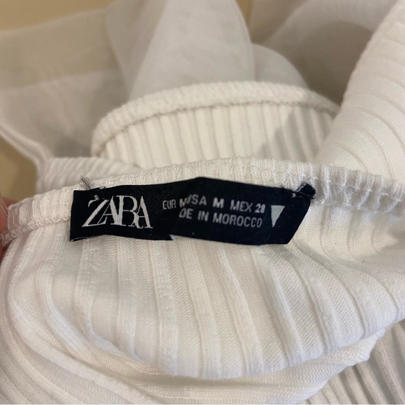 Zara Organza Bandeau Top - Picture 6 of 6